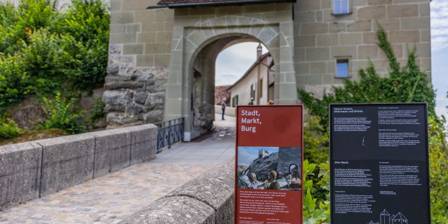 Das Schloss Burgdorf im Emmental.