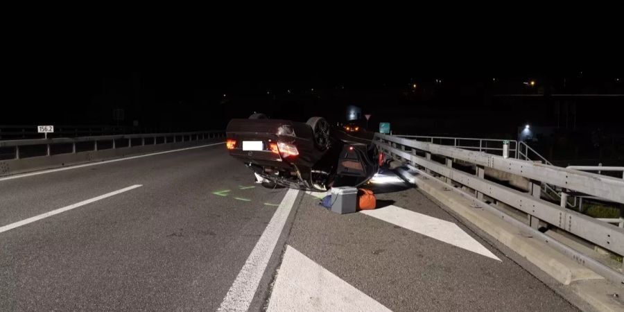 Selbstunfall auf A2