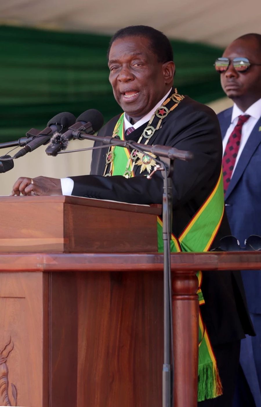 Emmerson Mnangagwa simbabwe wahlen