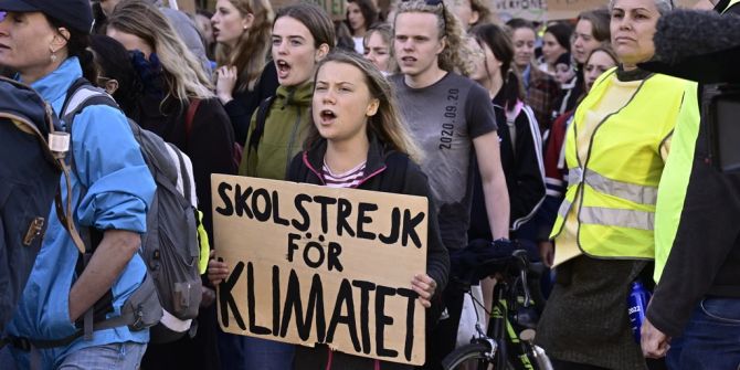 Greta Thunberg Klimastreik