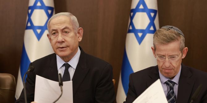 Israeli cabinet weekly meeting