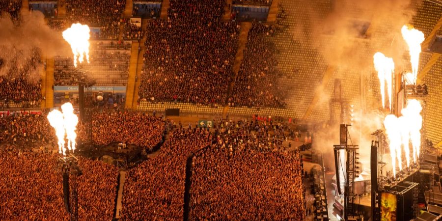 Rammstein-Konzert im Juni in München.