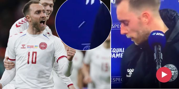 Nach Traum-Comeback - Dänen-Star Eriksen mit Münze beworfen!