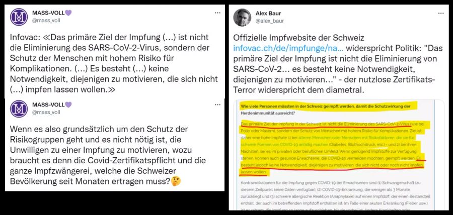 Mass-Voll Infovac Zertifikat Impfung