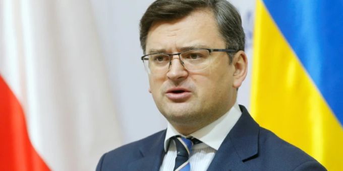 Der ukrainische Aussenminister Dmytro Kuleba. kuleba Ukraine Krieg