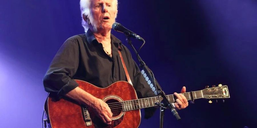 Graham Nash 2019 beim Cambridge Folk Festival. Foto: Keith Mayhew/SOPA Images via ZUMA Wire/dpa