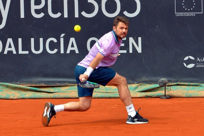In Marbella scheitert Stan Wawrinka Ende März 2022 in zwei Sätzen. Stan Wawrinka