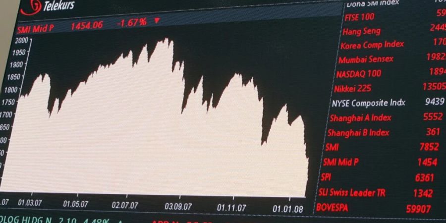 Aktien weiterhin auf Talfahrt (Symbolild)