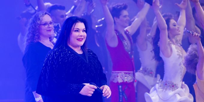 Géraldine Knie bei der Premiere des Zirkus Knie. ukraine krieg