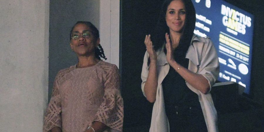 Meghan Markle und ihr Mami Doria Ragland.