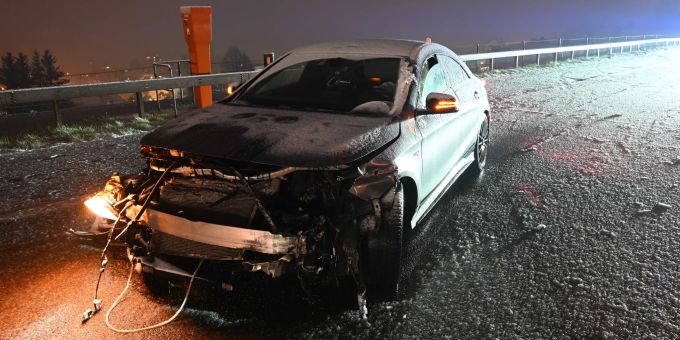 Rorschacherberg SG: Zwei Verletzte nach Unfall auf der Autobahn Rorschacherberg SG