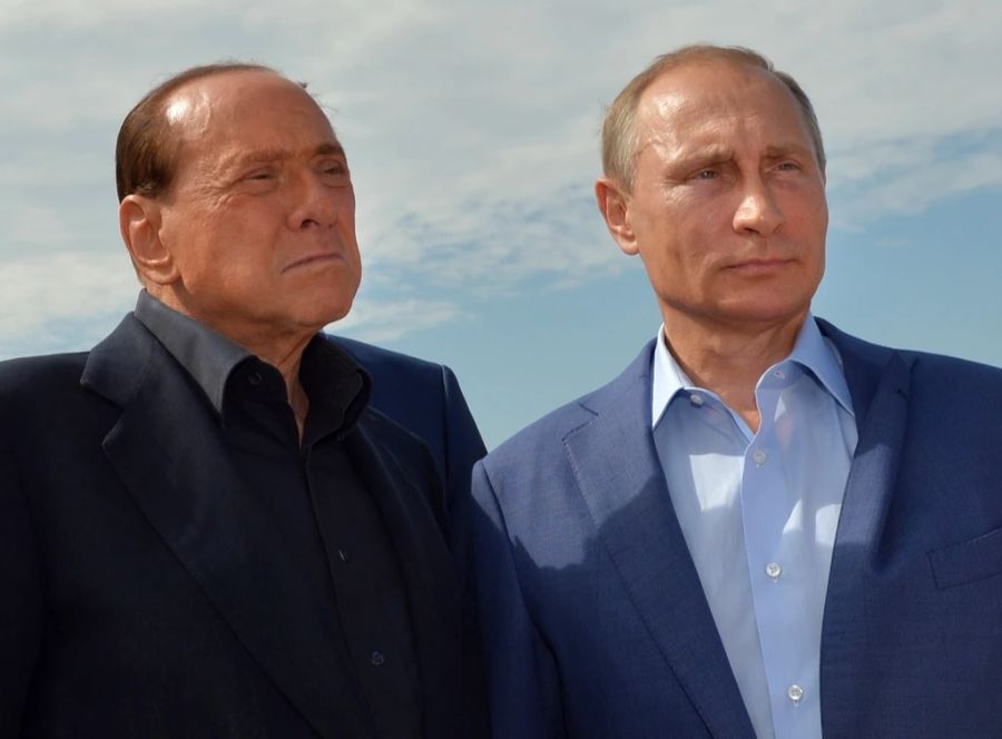 Seit dem russischen Angriff auf die Ukraine hat Berlusconi kein negatives Wort verloren.