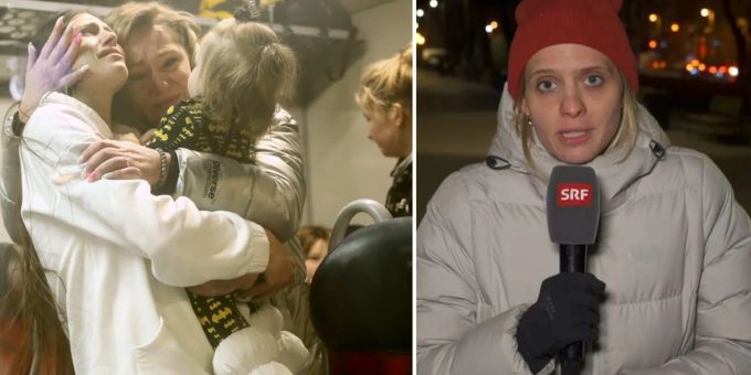 Statt Interview - SRF-Tschirky sucht psychologische Hilfe für Ukrainer