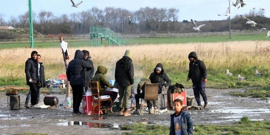 Migranten Calais