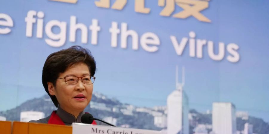 Hongkongs Regierungschefin Carrie Lam