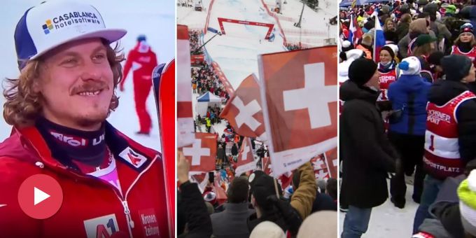 «Durchseuchen» - Feller lacht über Corona-Politik bei Adelboden-Weltcup