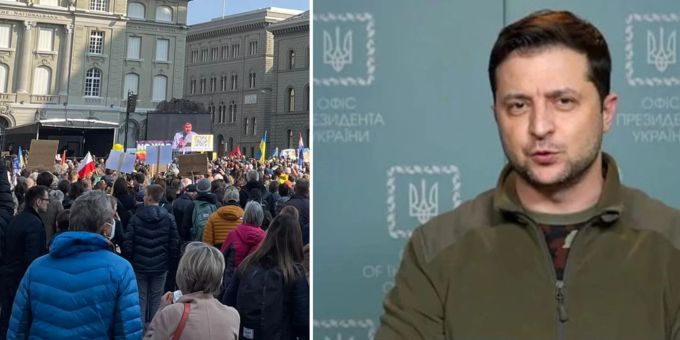 In Bern - Selenskyj: «Bin dankbar, dass Schweiz nicht zugeschaut hat»