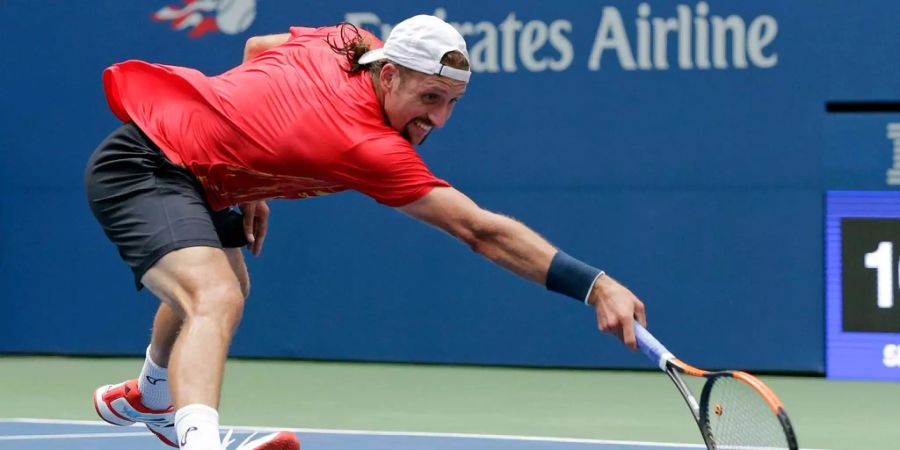 Name passt zum Sport: Tennys Sandgren ist der nächste Prüfstein für Wawrinka (Bild: US Open 2017).