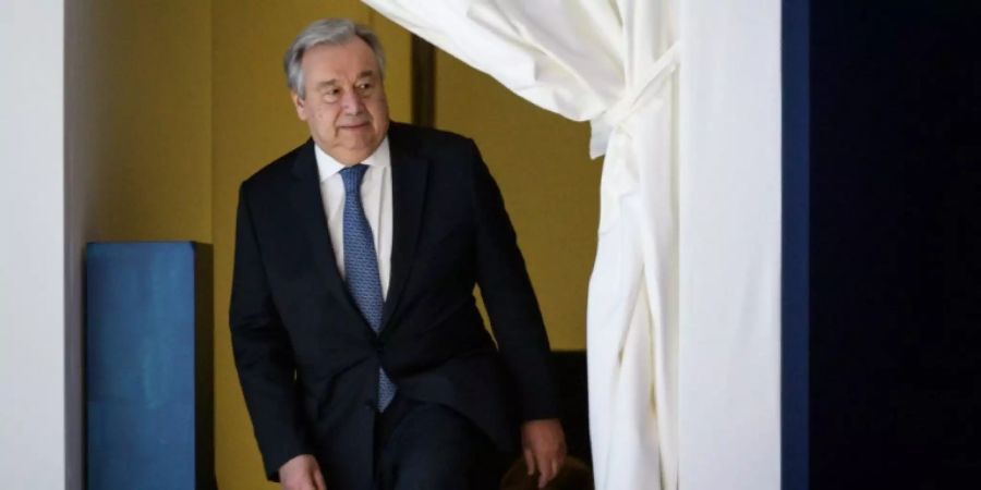 UN-Generalsekretär Antonio Guterres