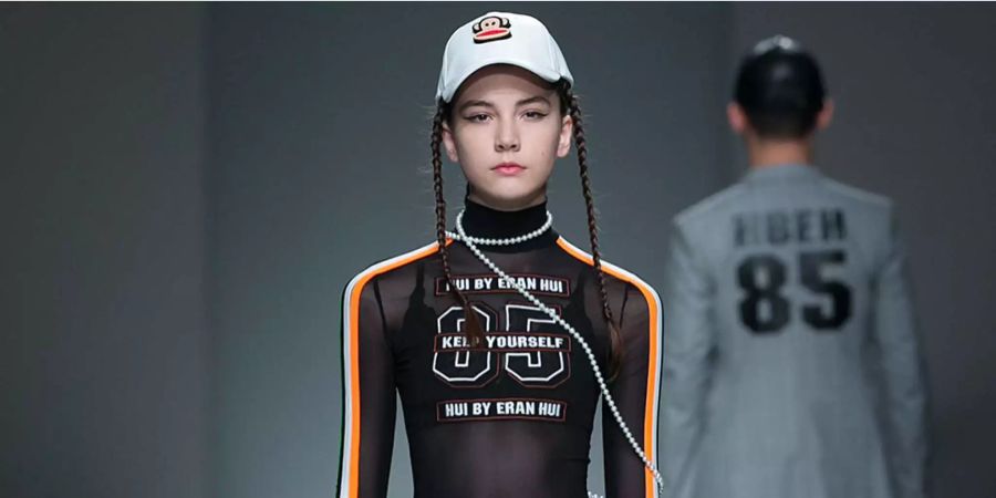 Vlada lief auch an der Shanghai Fashion Week über den Laufsteg.