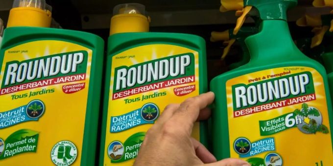Herbizid Roundup. Monsanto