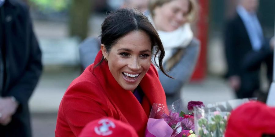 Meghan mit Kindern.