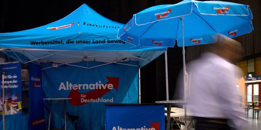 Ein Stand der AfD.