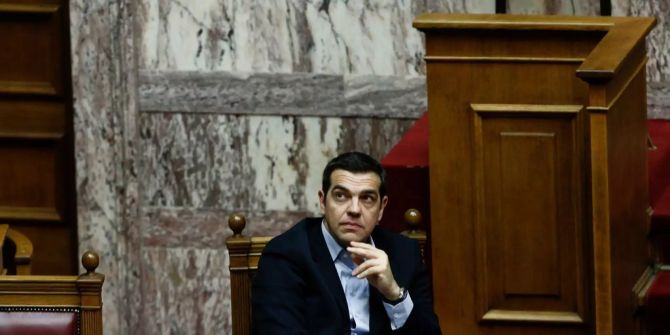 Alexis Tsipras, Griechenland