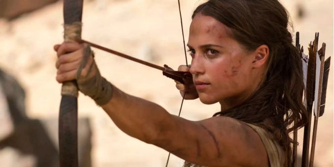 Alicia Vikander als Lara Croft. Alicia Vikander