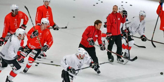 WM-Vorbereitung - Nati trainierte erstmals mit NHL-Stars