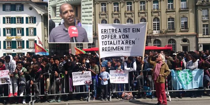 Eritreer-Demo - «Die Lage zu Hause wird immer schlimmer!»