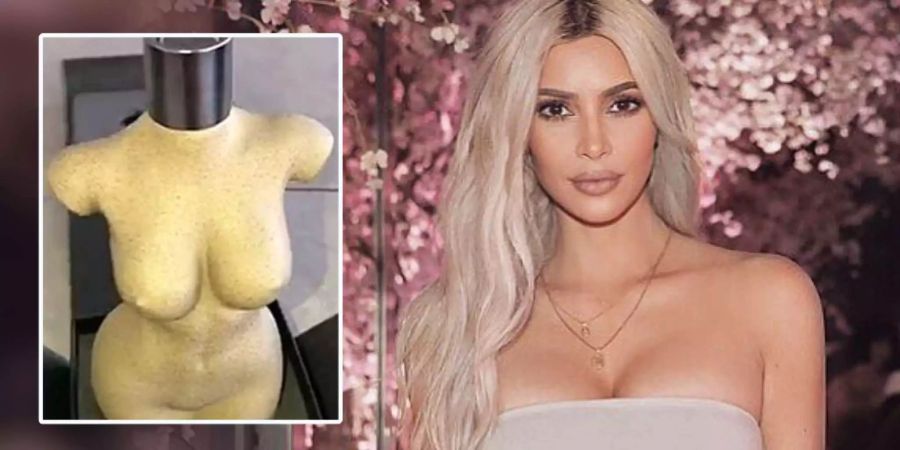 Kim Kardashians Parfümflaschen-Design erinnert an Jean-Paul Gaultiers Duft.