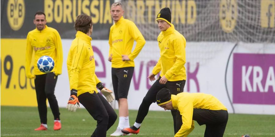 Ein Bild aus dem Training von Borussia Dortmund.