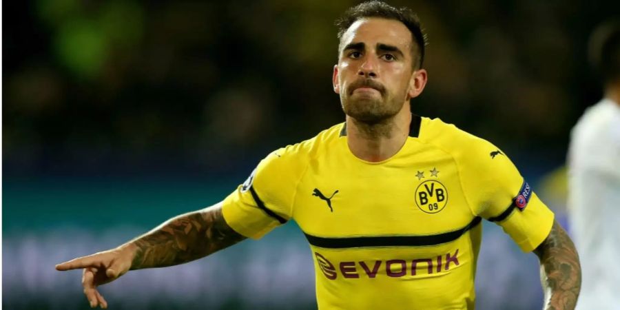 Paco Alcacer spielt bislang als Leihgabe von FC Barcelona für den BVB.