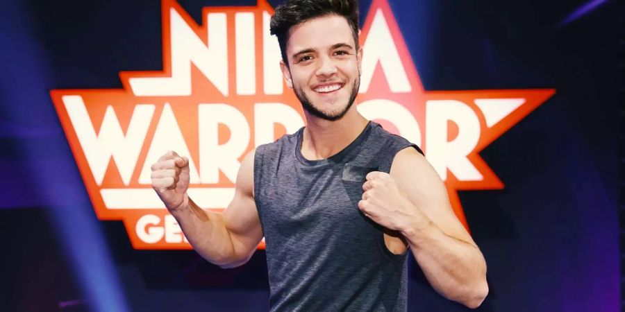 Luca Hänni kämpft am Freitagabend bei «Ninja Warrior Germany».