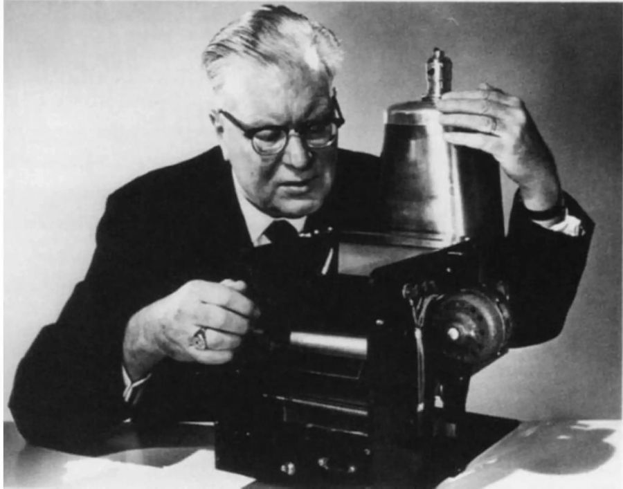 Der Erfinder des Fotokopierers: Chester F. Carlson.