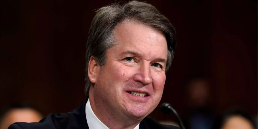 Brett Kavanaugh, Wunschkandidat von US-Präsident Trump für den Supreme Court, sagt vor dem Justizausschuss des US-Senats aus.