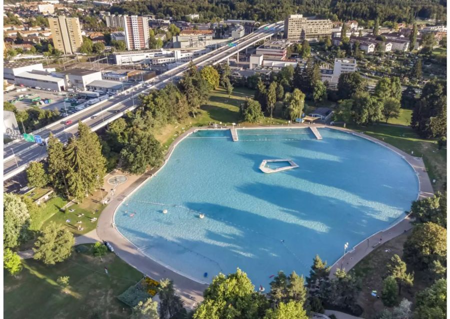 Freibad Weyermannshaus in Bern - Keystone