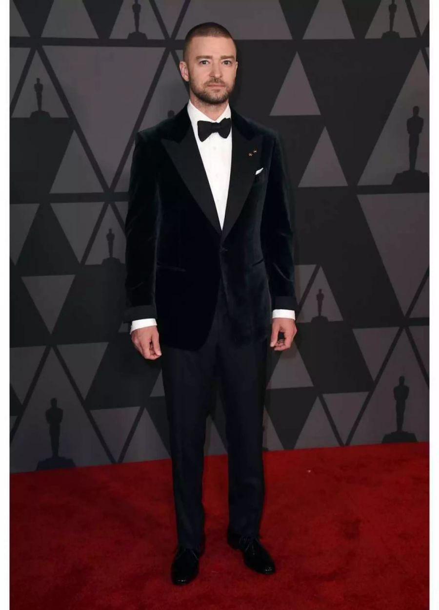 Justin Timberlake 2017 an den Governors Awards in Los Angeles.