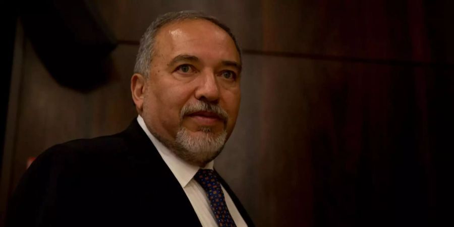 Der israelische Verteidigungsminister Avigdor Lieberman.