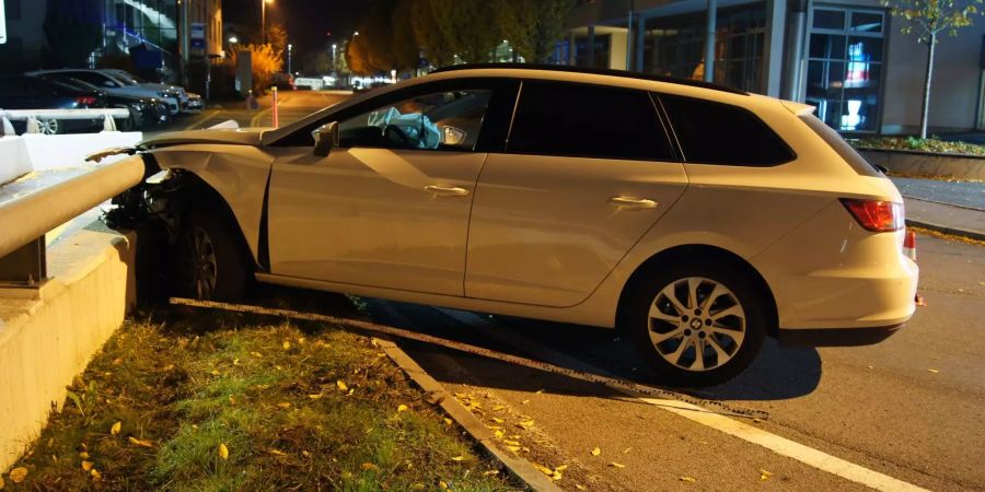 Selbstunfall unter Alkoholeinfluss