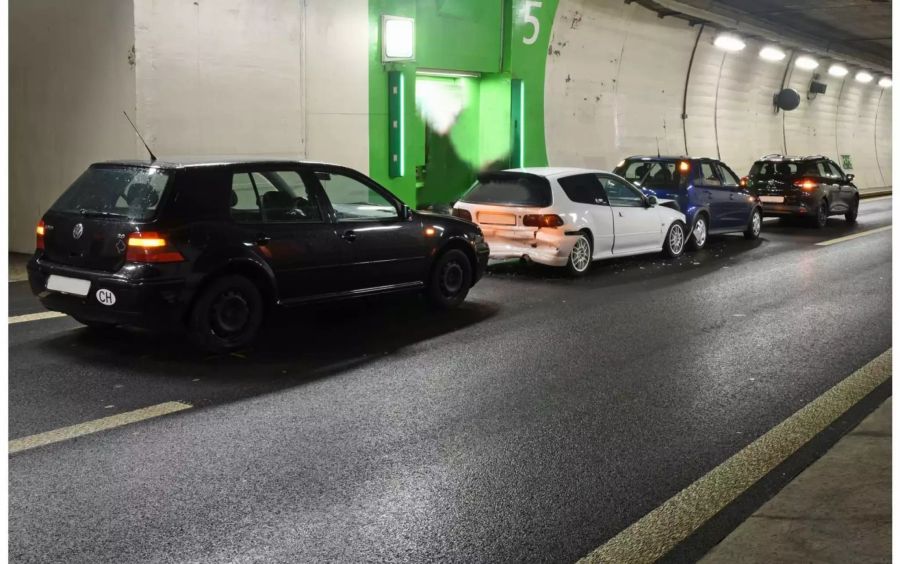Beim Unfall gab es keine Verletzte - Kapo Luzern