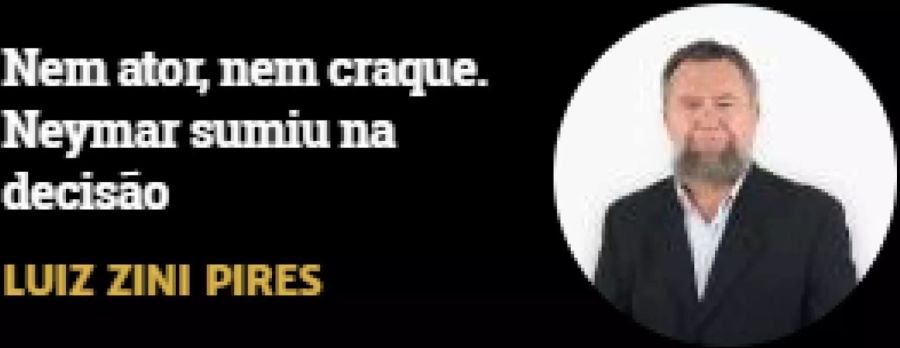 «Kein Schauspieler – Neymar taucht bei der Entscheidung unter.»