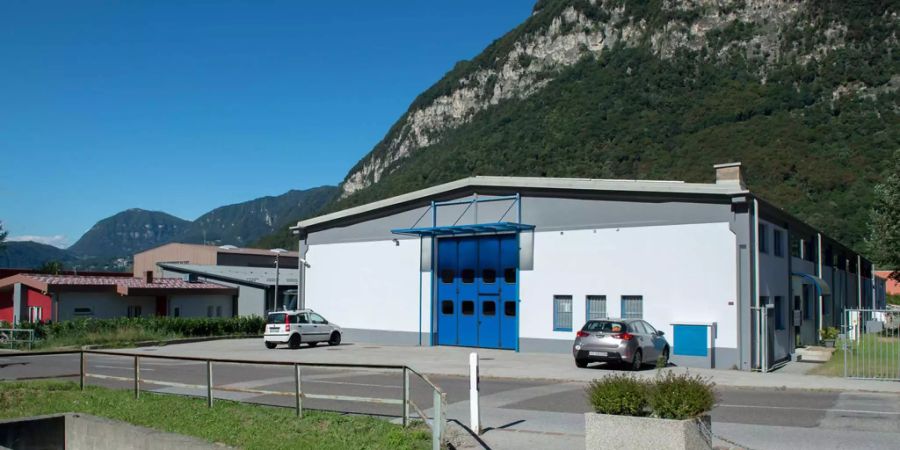 Die Unterkunft in Mendrisio-Rancate ist für Flüchtlinge, welche nach Italien zurückgeschickt werden.