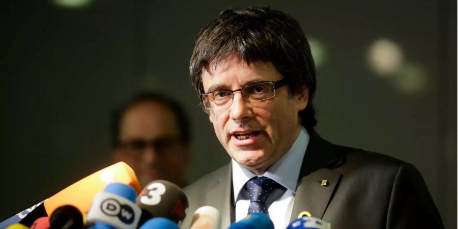 Kann aufatmen: Carles Puigdemont.