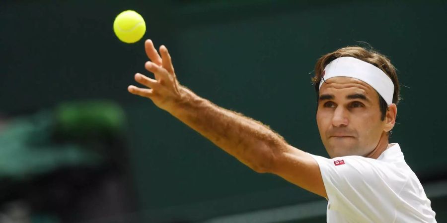 Roger Federer hat weiterhin Spass am Tennisspielen.