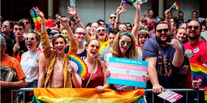 Gay Pride New York - Zehntausende Menschen an LGBT-Parade