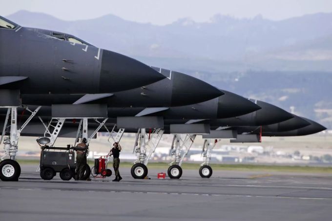 Die US Air Force verfügt über die gefährlichsten Bomber. (Symbolbild) Bomber Putin