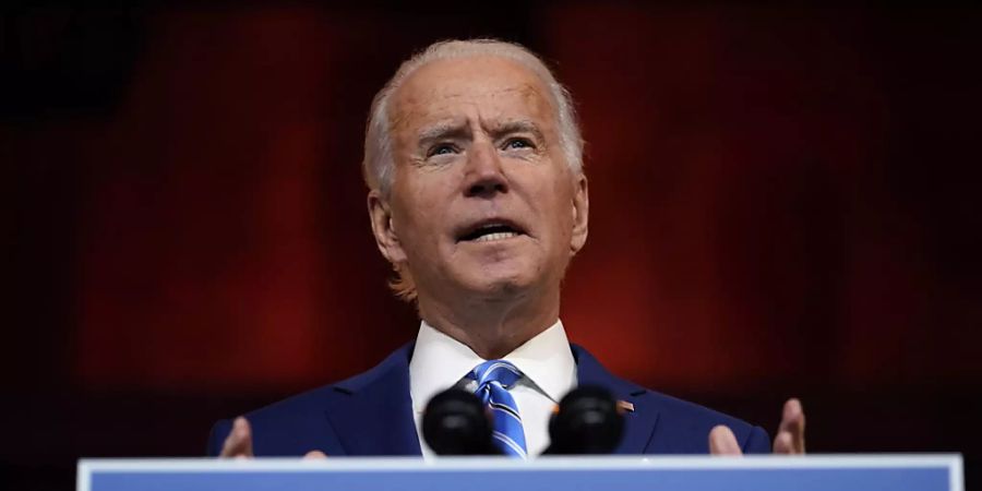 Der künftige US-Präsident Joe Biden will die von Donald Trump eingeführten Zusatzzölle auf Produkte aus China und andere Massnahmen im Handelskonflikt vorerst beibehalten. (Archivbild)