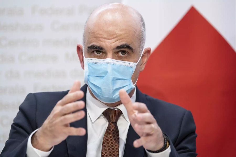 Alain Berset Coronavirus